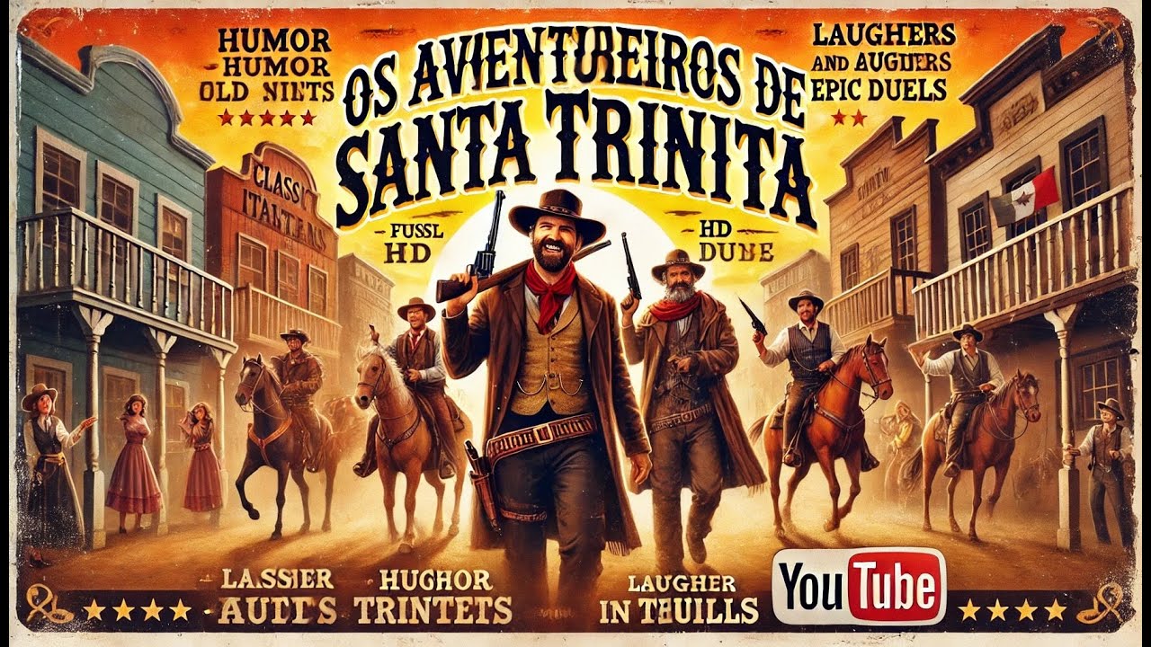 Os Aventureiros de Santa Trinitá Film de Faroeste Dublado HD