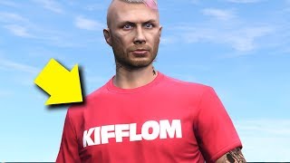 Change Kifflom T-Shirt Color | GTA Online Rare Custom Clothing