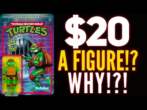 Why Super7 Reaction Figures Cost so much!