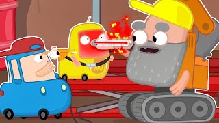 Os médicos da Família Wheelzy! Desenhos animados em português. Desenho animado infantil