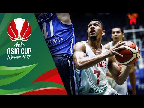Highlights from Philippines v Korea in Slow Motion - Quarter Final - FIBA Asia Cup 2017