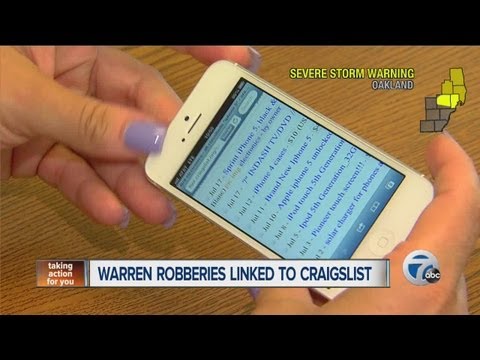 Warren Robberies Linked To Craigslist