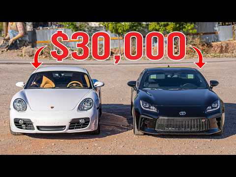 New vs Old for $30K | 2023 Toyota GR86 vs 2007 Porsche Cayman S 987.1