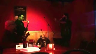 Let&#39;s stay together karaoke tenor saxophone karaoke duet Matthew Lutteger and Alex Pinnix