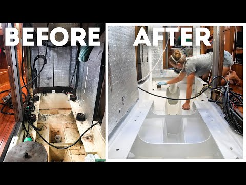 ⛵️Is that really a SAILBOAT'S ENGINE ROOM? 🤩 #172