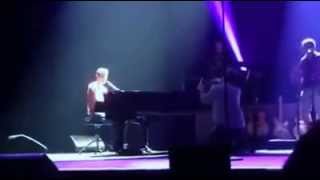 Corey Hart sings I am by your side for my wedding Proposal at soundcheck