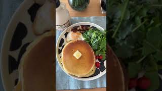9/17休みの日の朝ごはん #50代 #ひとり暮らし #幸せ #ショート動画 #ゆるゆるナース #自炊 #一人暮らしごはん #休みの日 #団地暮らし #訪問看護