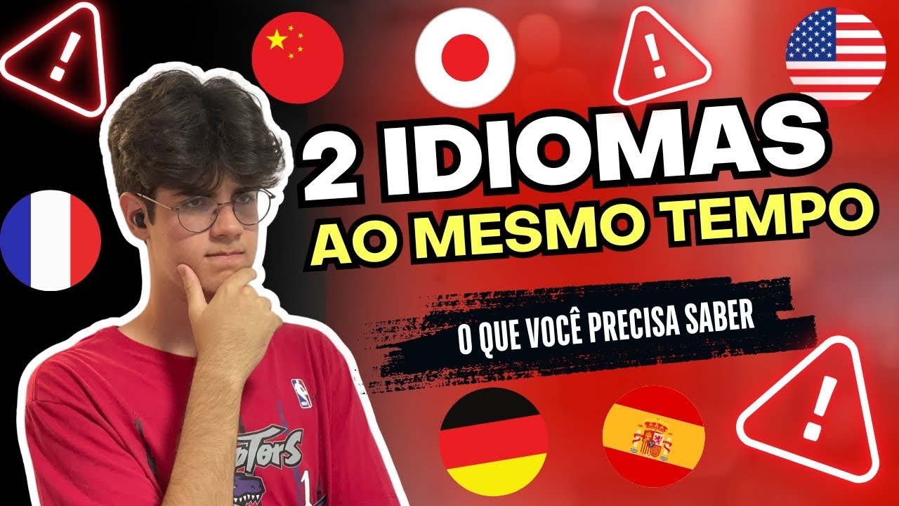 COMO ESTUDAR DOIS IDIOMAS AO MESMO TEMPO | dicas para falar vários idiomas rápido