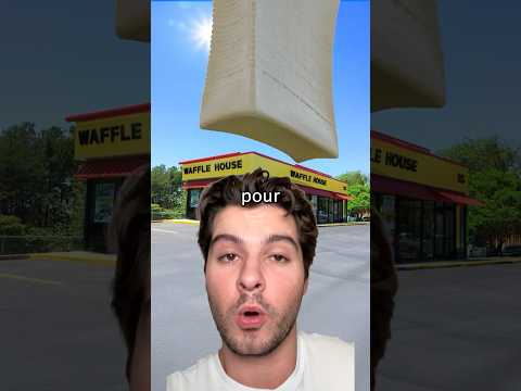 Let’s make a Waffle House out of waffles