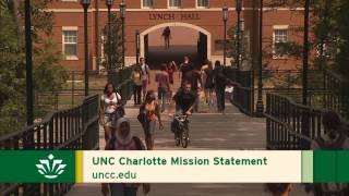 preview picture of video 'UNC Charlotte Mission Statement'