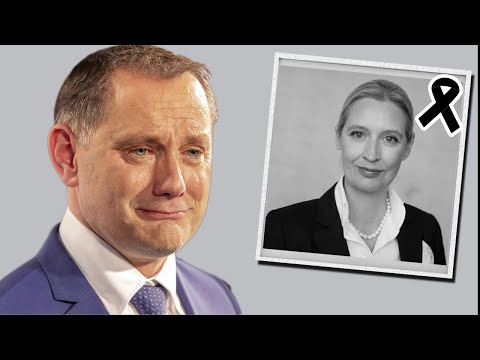 Trauriges Ende für Alice Weidel – Tino Chrupalla ist traurig und bestätigt die traurige Nachricht.