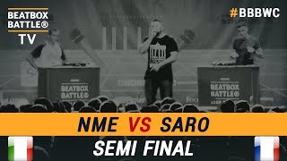 nme be like aahhh so it's done like this😂😂 - NME vs Saro - Loop Station Semi Final - 5th Beatbox Battle World Championship