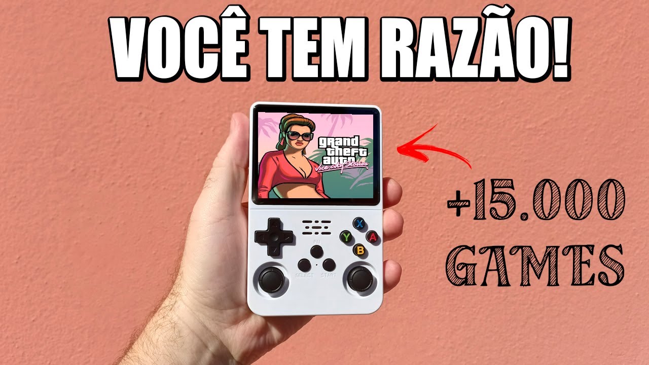 Análise do Portátil R36S - O MELHOR entre os MAIS BARATOS!