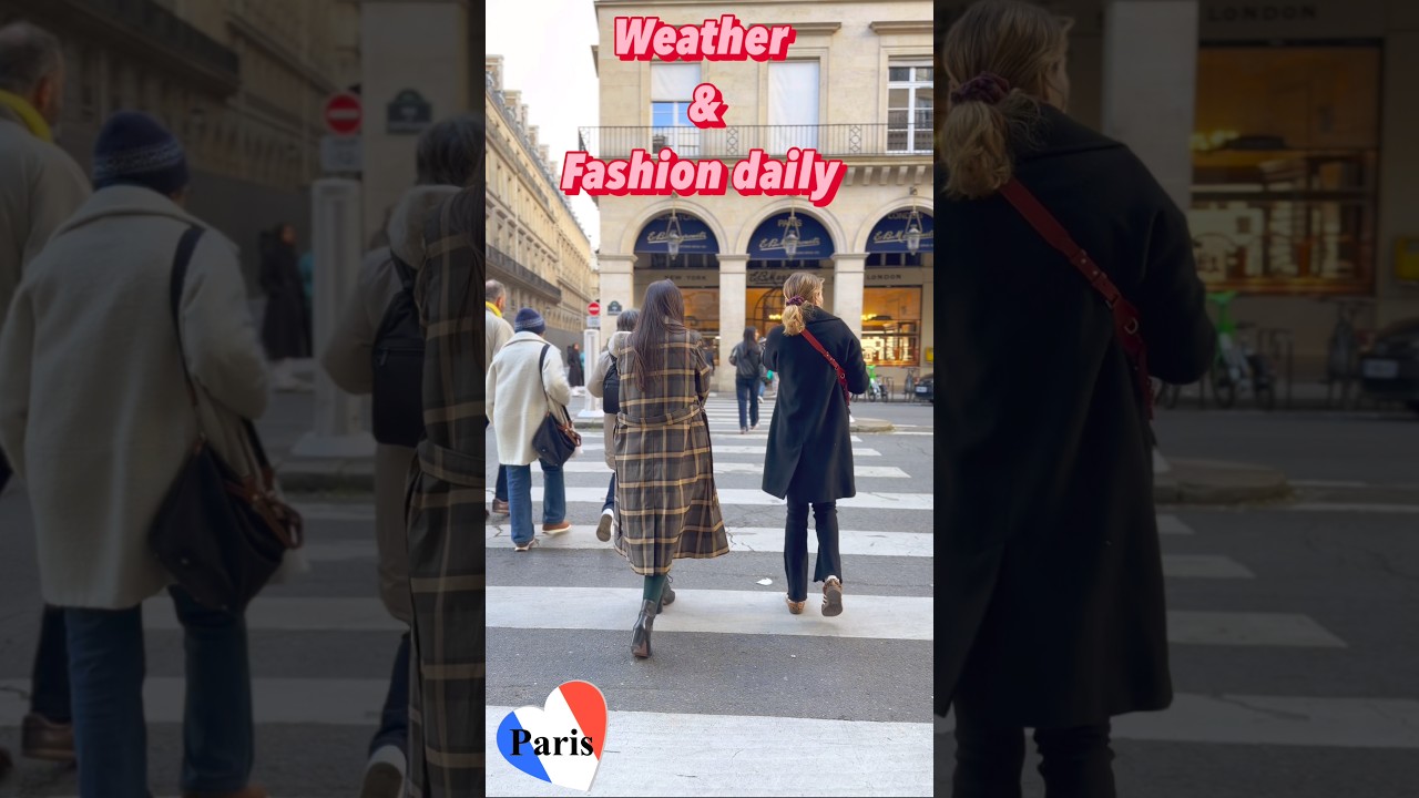 Today’s Paris 🇫🇷3月28日、今夜から夏時間になるのに、冬気候で風冷たい🥶雨もいきなり降ってきたから、傘常備がgood🌂 #パリ旅行 #parisstyle #パリ服装