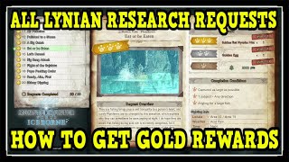 MHW Iceborne All Lynian Researcher Requests with 3 ⭐ Gold Rewards (Outstanding Observer Trophy Guide