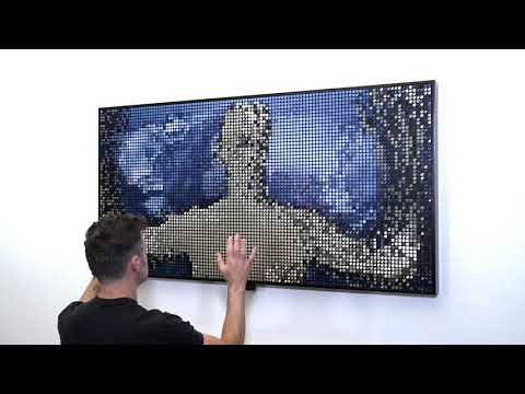 Sustainable Echo - Flip-Disc Artwork