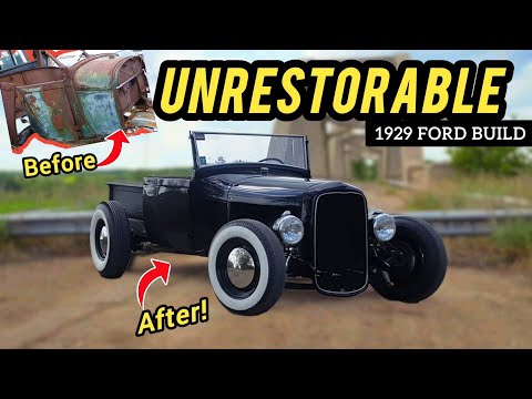 Wie ich aus Schrott einen Hot Rod baute. Ein 1929er Ford – Komplettumbau von Anfang bis Ende