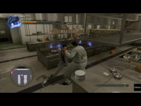 Mehmet igra YAKUZA KIWAMI: The kitchen fight