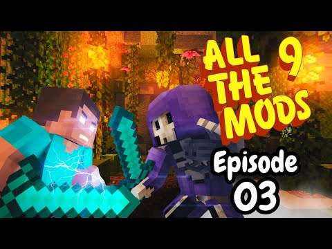 Unstoppable Repair Power in Modded Minecraft EP3!