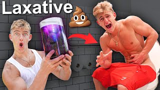 Prune Juice Challenge Before The Gym...