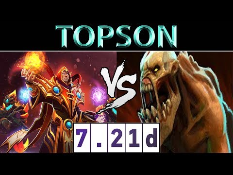TOPSON [Invoker] vs [Lifestealer] ► EU Ranked ► Dota 2 7.21d