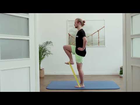 Kraftigung im Einbeinstand Beinachse Balance Kraft