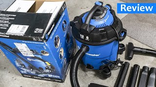 Review of Vacmaster, VBV1210, 12 Gallon 5 Peak HP Wet/Dry Shop Vacuum with Detachable Blower