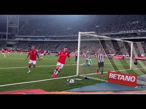 CONFIRA O GOL BIZARRO DE MAURICIO CONTRA O BOTAFOGO | 0x1 INTER #inter #botafogo #brasileirao