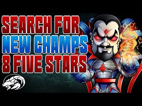 8X 5 Star Crystals Openings Give Me A Newer Champ! | Marvel Contest of Champions