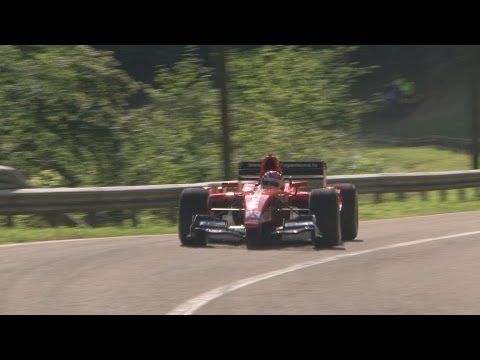 Best of Sound at Hillclimb St-Ursanne - Les Rangiers 2013: David Hauser, Dallara GP2.