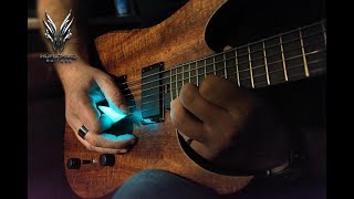 Video thumbnail for Hufschmid 'HufGlow JAZZXL JUMBO AQUA BLUE' guitar pick ! by Hufschmid Guitars