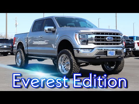 2021 Ford F150 Lariat Everest Edition 6" Lifted on 22" American Forces