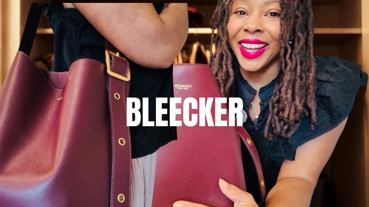 COACH BLEECKER BUCKET BAG IN MERLOT | FIRST IMPRESSIONS + Comparison 