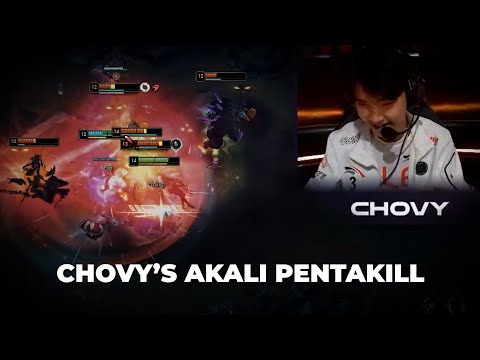 Chovy Akali Pentakill | HLE Chovy