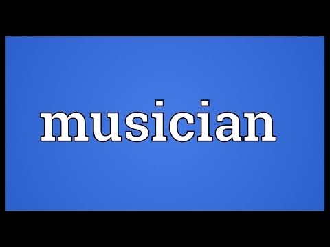 Musician Meaning