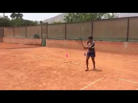 USTA: Red Clay Practice with Luciana of @TennisAffair