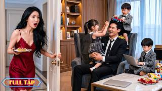 Cô Gái Xinh Đẹp Dẫn 3 Bảo Bối Thiên Tài Trở Về, Tổng Tài Lạnh Lùng Bị Con “Bao Vây” Không Lối Thoát