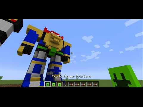 minecraft Power rangers mod review