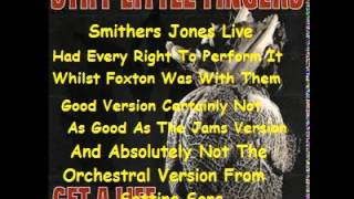 Stiff Little Fingers - Smithers Jones Live