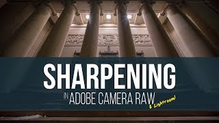 High ISO Sharpening in Adobe Camera Raw or Lightroom