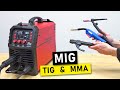 6 In 1 Multi Welding Machine MIG Spot TIG MMA ARCCAPTAIN MIG200 Unboxing And Test