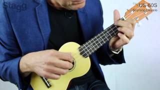 Video thumbnail for Stagg Music | US60-S Solid Top Ukulele by Stagg