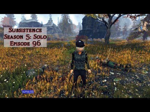 Showing Charlie My Upgraded Revolver | Subsistence S5 Ep 96 | Solo Gameplay | Alpha 65