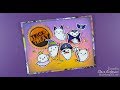 Trick or Treat Halloween Ghosts Card with The Greeting Farm & Distress Oxides