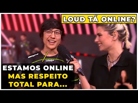 TINOWNS fala sobre MOMENTO DA LOUD na entrevista pós-jogo de LOUD x FURIA
