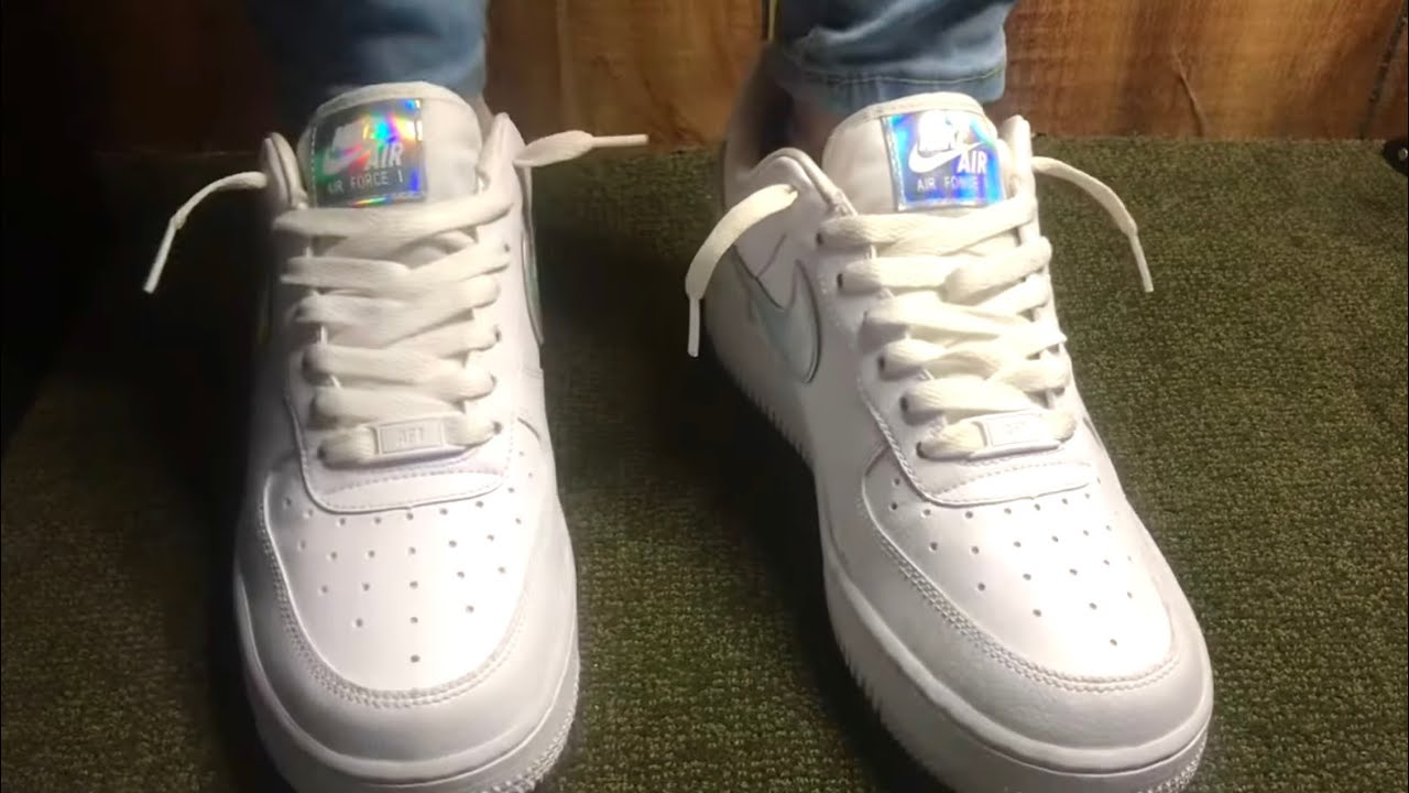 How To Lace Nike Air Force 1s Loosely (THE BEST WAY!!)