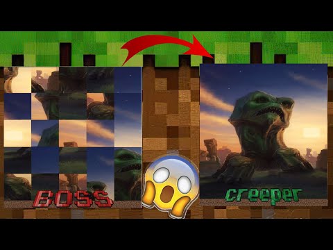 MINECRAFT MOBS IN REAL LIFE  CURSED IMAGES !!! # 5 -  FUNNY PUZZLE 3