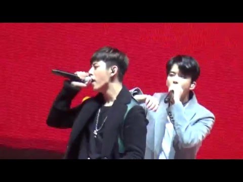 151227 SAF 가요대전 무대인사 B.A.P Young Wild&Free 직캠