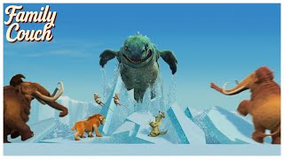 Manny, Diego & Sid vs Aquatic Predators! | Ice Age: The Meltdown (2006)