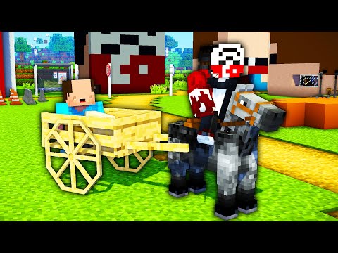 BALON KAFA KÖYLÜLERE ELMAS YARDIMI YAPIYOR !! - Minecraft